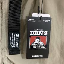 BEN DAVIS (ベン・デイビス) - MEN ショートクライミングパンツ ショートパンツ ショーツ Lサイズ ベージュ (タグ付き新品未着用品)_画像6