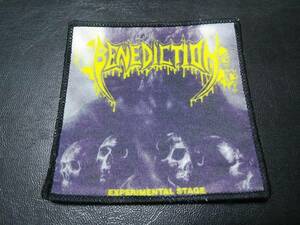 Benediction Experimental Stage プリントパッチ ワッペン / Morbid Angel Carcass Obituary Dismember Entombed Paradise Lost