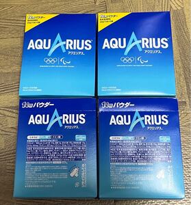 アクエリアスパウダー 1L用 4箱 20L分 粉末