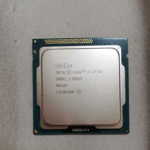 インテル Intel Core i7 3770k 3.50GHZ ●中古ジャンク品扱い●