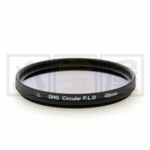 送料185円～ ★ 日本製 DHG C-PL(D) CPLD 偏光フィルター 49mm 超薄枠★処分特価 CMR-4906-BK