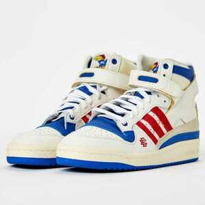 日本未発売 adidas Originals FORUM 84 HI Kansas Jayhawks アディダス オリジナルス フォーラム 84 ハイ カンザスジェイホークス 27.0cm