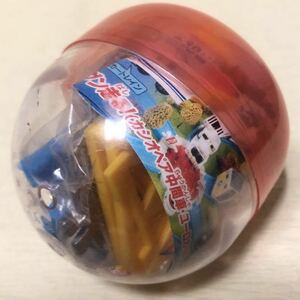 未使用品　カプセルプラレール　長距離特急編　鉄橋セット　送料220円　ユージン yujin 2002年