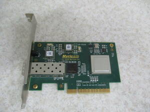 Myricom 10G-PCIE-8B-S 10Gbps SFP / SINGLE PORT イーサネットアダプタカード PCI-EX ★動作品★NO:NII-34