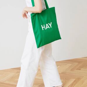 HAY hay トートバッグ グリーン エコバッグ サブバッグ 韓国 バッグ