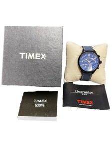 掘り出し物　トラッド　TIMEX タイメックス INTELLIGENT QUARTZ インテリジェントクォーツ T2P380 ネイビー