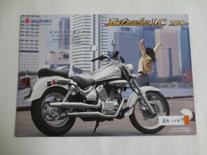 SUZUKI スズキ INTRUDER イントルーダー LC 250 BA-VJ51A カタログ パンフレット チラシ 送料無料