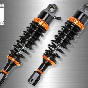 □新品マジェスティ250/MAJESTY 250 RFY SUSPENSION ローダウン アルミ ガス サスペンション【BKGD】の画像1