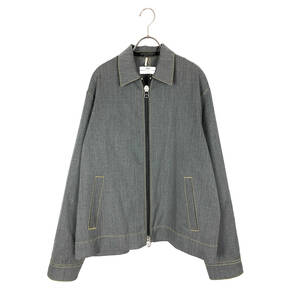 【20%OFF】OAMC(OVER ALL MASTER CLOTH) Wool Zip-up Shirt Jacket 19SS (gray)