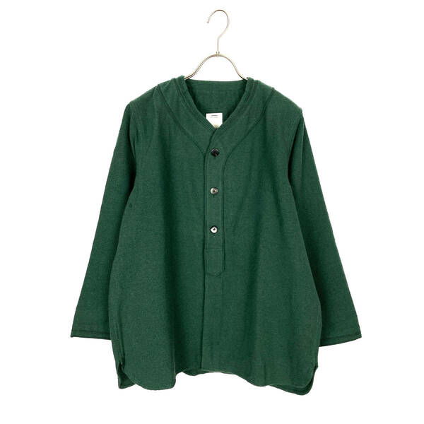 ビズビム(VISVIM) DUGOUT SHIRT L/S (W/L) *F.I.L. EXCLUSIVE 16AW (green)