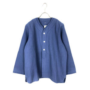 ビズビム(VISVIM) DUGOUT SHIRT L/S 18SS (blue)