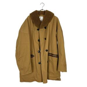 Biz Vim (Visvim) Big Sky Coat (JP CNVS/Veg Shrlng) № 003 18AW (Хаки)