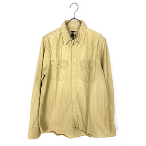 ビズビム(VISVIM) ICT SOCIAL SCULPTURE SHIRT ONE WASH 2016 (beige)