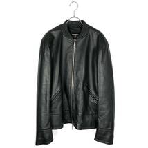 DSQUARED2(ディースクエアード) leather riders jacket 18SS (black)_画像1