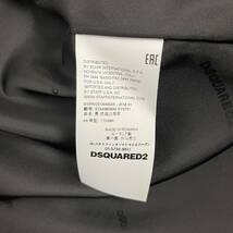 DSQUARED2(ディースクエアード) leather riders jacket 18SS (black)_画像6
