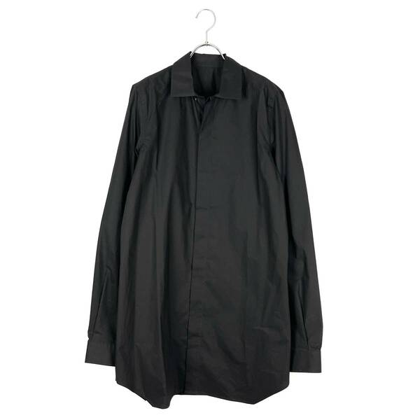 Rick Owens(リックオウエンス) long line shirts 18SS (black)