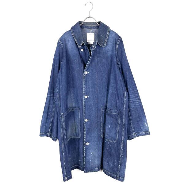 【30%OFF】VISVIM(ビズビム) GREASE MONKEY COAT DRY DENIM 19SS (indigo)