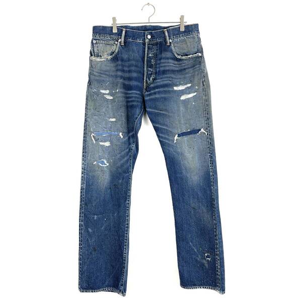 【30%OFF】VISVIM(ビズビム) FLAGSHIP STORE EXCLUSIVE SOCIAL SCULPTURE DRY DENIM-5 19AW (0119105005036) 1