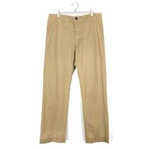 【30％OFF】VISVIM(ビズビム) TRADE WIND PANTS ( CHINO TWILL) 18AW (beige)_画像1