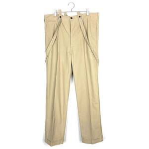 【30％OFF】VISVIM(ビズビム) CAMUS BRACES PANTS 19SS (beige) 1