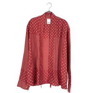 VISVIM(ビズビム) DOT LHAMO SHIRT 15SS (red)