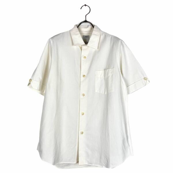 VISVIM(ビズビム) ELLAS SHIRT S/S WASHI YARN 17SS(white)