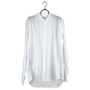 Dries Van Noten(ドリス ヴァン ノッテン) collarless shirts（white）