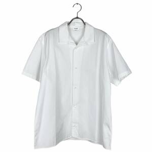JIL SANDER（ジルサンダー）short sleeve open collar shirts 15SS（white）