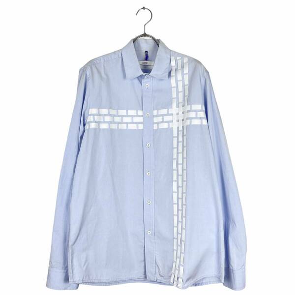 OAMC(オーエーエムシー）line tape L/S shirt（blue）