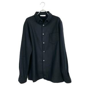 ami alexandre mattiussi(アミ アレクサンドル マティッシュ) wool shirt（black) 2