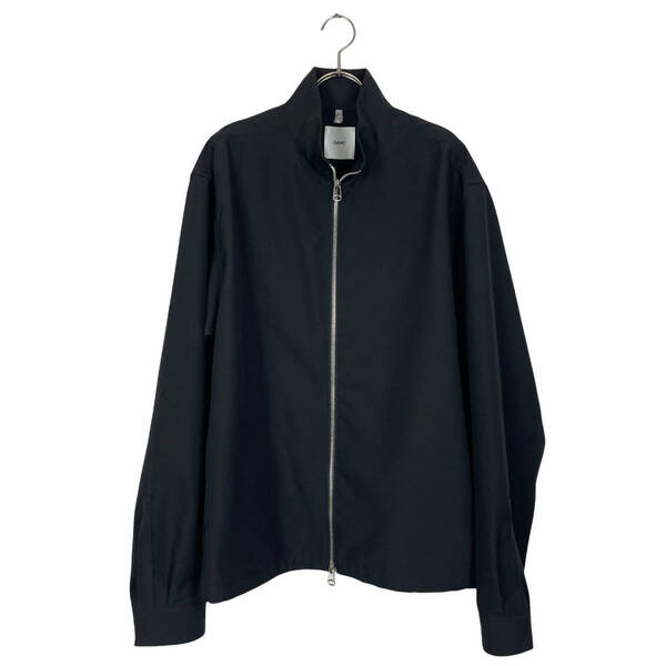 OAMC(オーエーエムシー) SYSTEM FULL ZIP SHIRT WOVEN (black)