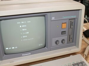  утиль Panasonic personal текстовой процессор FW-K101 панама слово Panasonic Showa Retro текущее состояние доставка товар утилизация mart половина рисовое поле магазин 