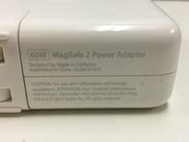 ☆Apple 純正 60W MagSafe 2 Power Adapter ACアダプタ A1435 MacBook 充電器 動作品_画像4