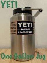 YETI イェティ イエティ rambler ランブラー/大容量 ワン ガロン ジャグ one gallon jug/ステンレススチール/Tumbler Bottle をお探しの方_画像1