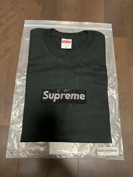 Supreme×Swarovski　シュプリーム×スワロフスキー　25th Anniversary　Box Logo Tee