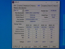 メモリ サーバーパソコン用 1.20V Samsung PC4-19200T(DDR4-2400T) ECC Registered 16GBx4枚合計64GB M393A2G40DB1-CRC0Q 起動確認済です②_画像5