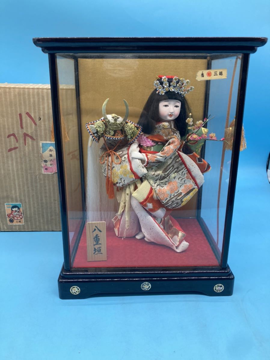 Yahoo!オークション -「日本人形 ガラスケース」の落札相場・落札価格