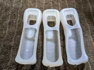 [3 piece ] nintendo Wii remote control jacket silicon cover RVL-022