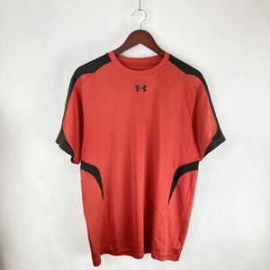 大きいサイズ UNDER ARMOUR アンダーアーマー 吸水速乾 メンズ 半袖 Tシャツ カットソー ブルー 青 Lサイズ相当 スポーツ アウトドア