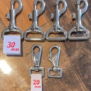 ナスカン 犬 首輪 胴輪 ハーネス リード 金具 パーツ 部品 ハンドメイド 銀
