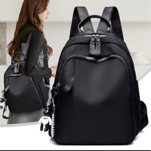 新品 大容量 レディースリュック リュックサック ブラック 防水 軽量