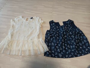 ベイビーギャップ　baby gap 2点セット 4t　100くらい　超美品