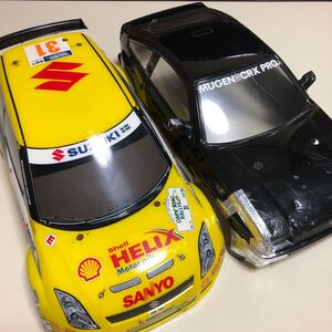 タミヤRC スイフト、CR-Xボディ