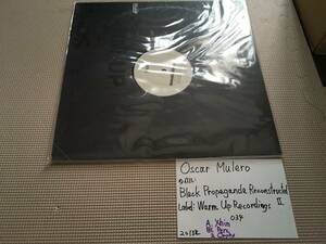 Oscar Mulero タイトル Black Propaganda Reconstructed 2 レーベル Warm Up Recordings 新品未使用