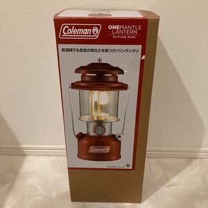 新品未使用 コールマン(Coleman)ガソリンランタン ワンマントルランタン レッド 2164001