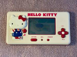 ゲームウォッチ ハローキティ HELLO KITTY トミー TOMY 中古 白