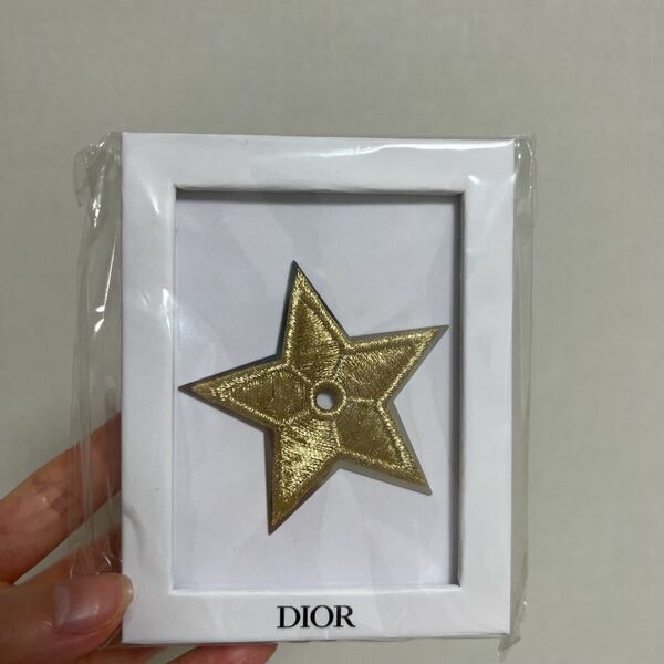 DIOR ノベルティピンバッジ　星