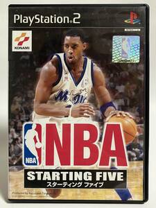 PS2 NBA STARTING FIVE запуск пять PlayStation 2 PlayStation 2