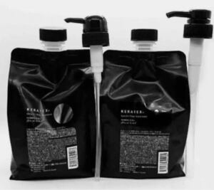 ケラテックスファイバーシャンプー1000ml&ファイバートリートメント1000g