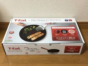 新品/送料込■即決■ティファール/T-fal■オプティスペースIHステンレス/フライパン/20cm